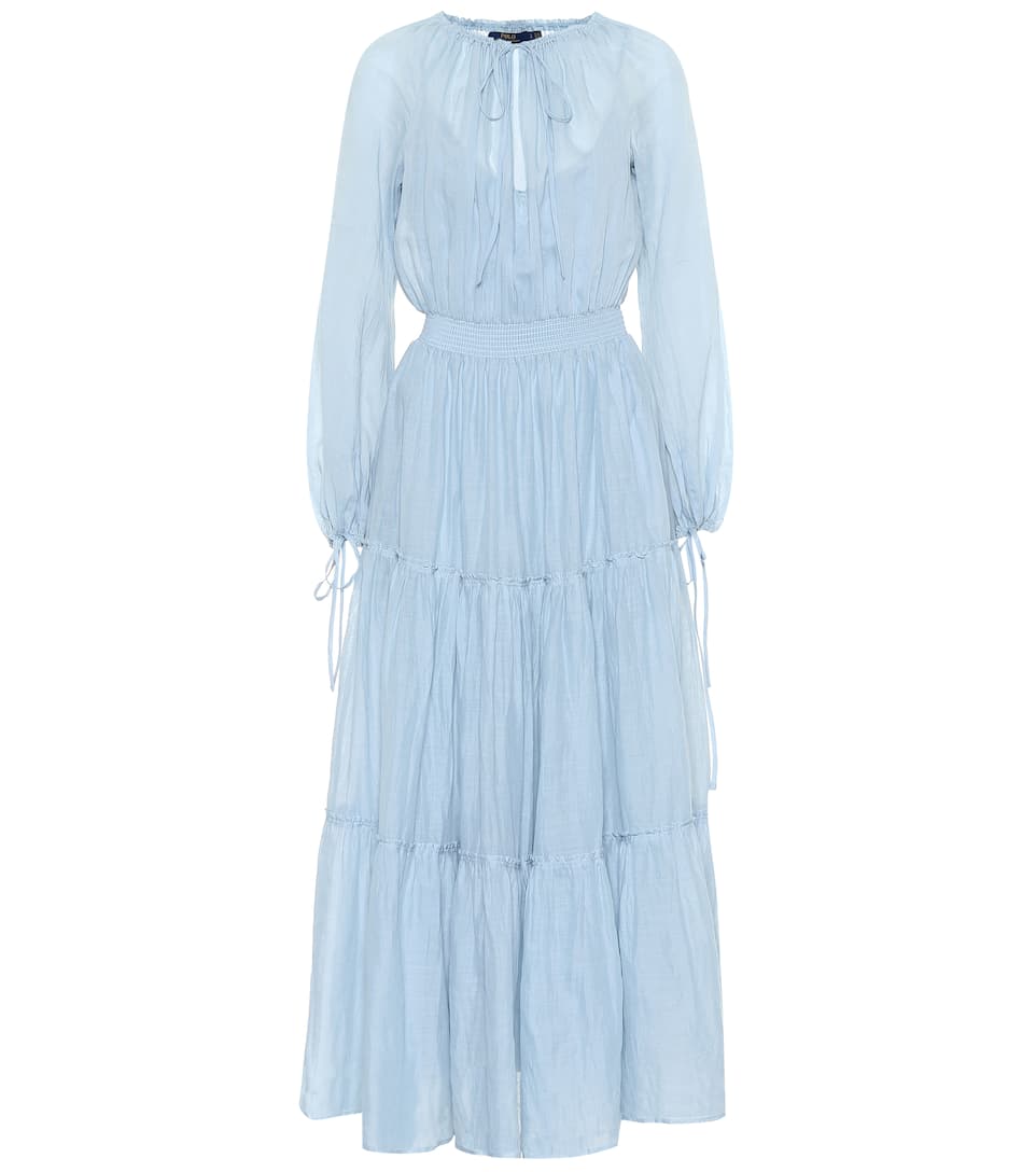 Polo Ralph Lauren - Ramie Maxi Dress | ABOUT ICONS