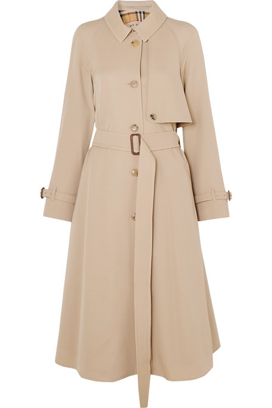 Burberry - The Cinderford Wool-Gabardine Trench Coat | ABOUT ICONS