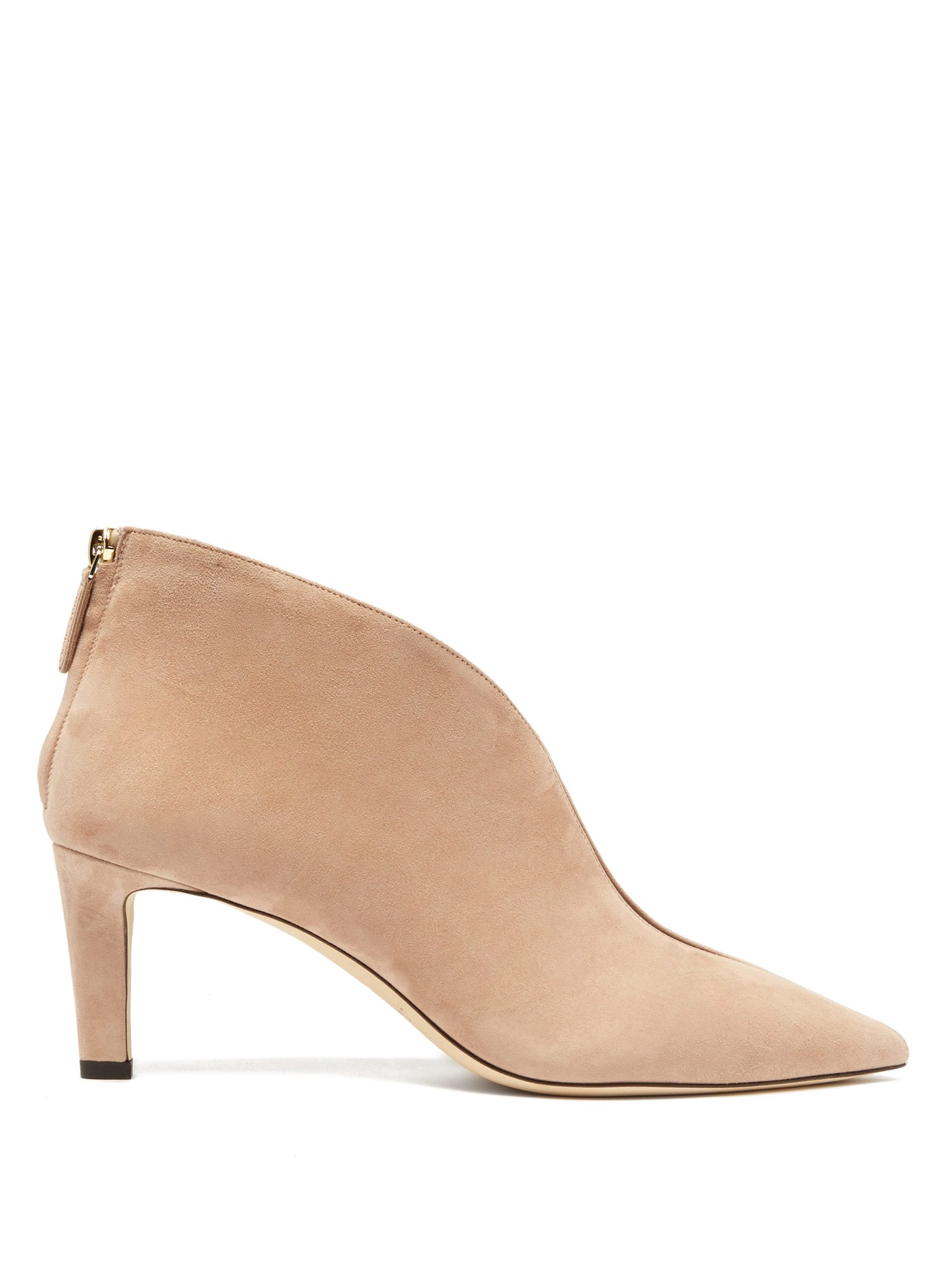 Jimmy Choo - Bowie 65 Suede Ankle Boots | ABOUT ICONS