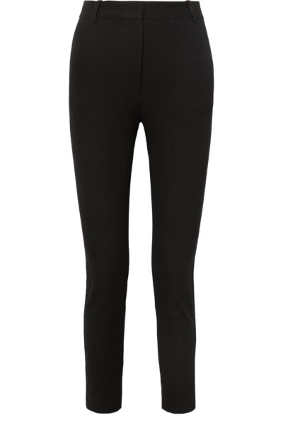 Joseph - Zoom Cropped Stretch-Gabardine Slim-Leg Pants