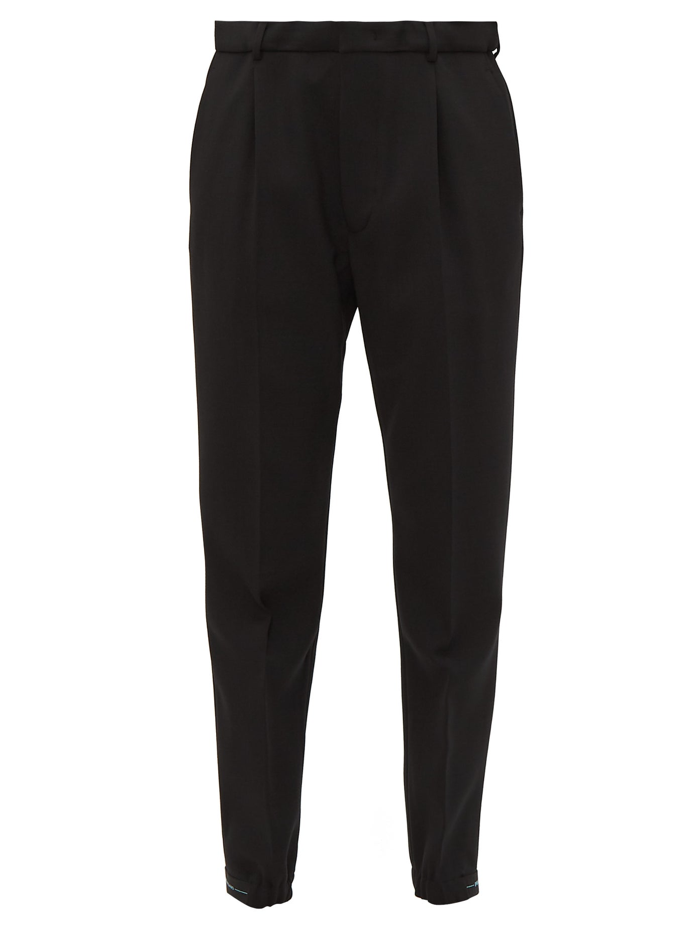Prada - Stretch-Cuff Wool-Blend Trousers | ABOUT ICONS