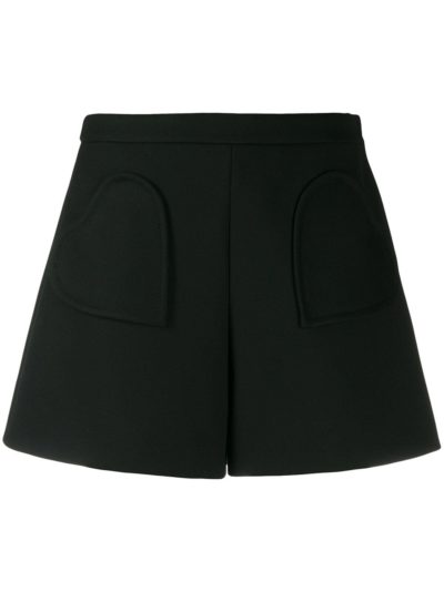 red valentino - heart-pocket shorts