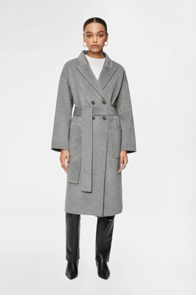 Anine Bing - Dylan Coat - Grey Look