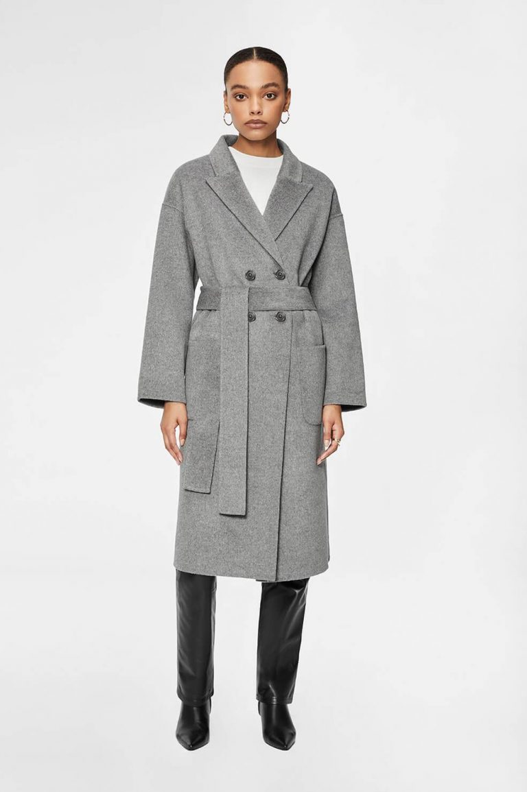 Anine Bing - Dylan Coat - Grey | ABOUT ICONS