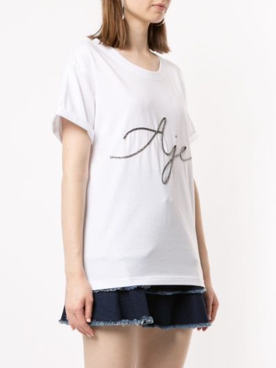 aje - printed t-shirt - look