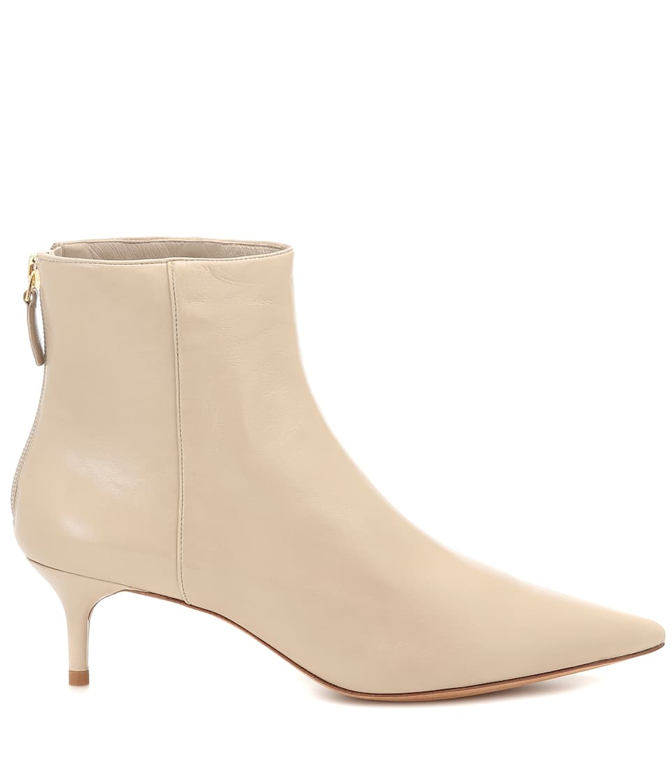 Alexandre Birman - Kittie Leather Ankle Boots | ABOUT ICONS