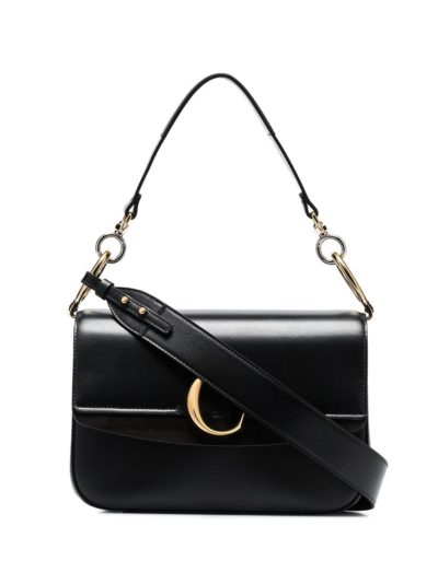 Chloé - Medium C Ring Shoulder Bag | ABOUT ICONS