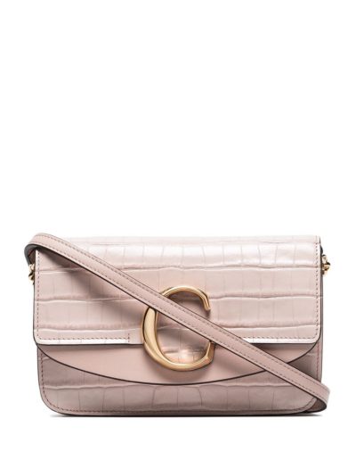 chloe - mini c ring shoulder bag