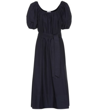 co - cotton midi dress