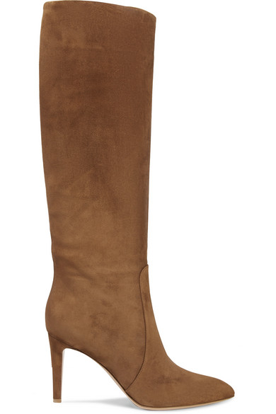 Gianvito Rossi - 85 Suede Knee Boots | ABOUT ICONS