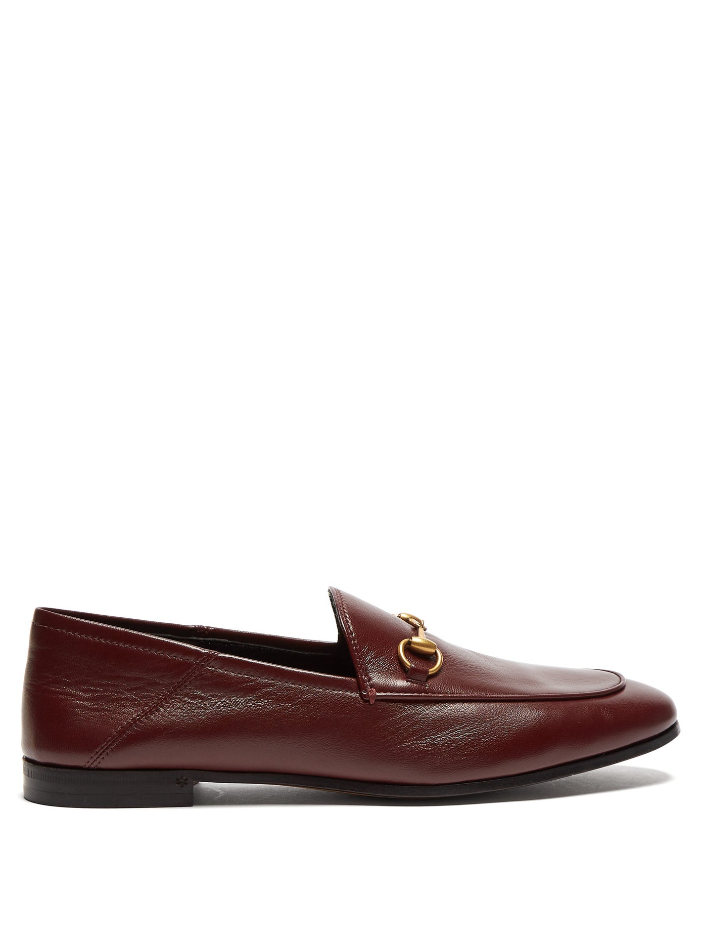 Gucci - Brixton Collapsible-Heel Leather Loafers | ABOUT ICONS