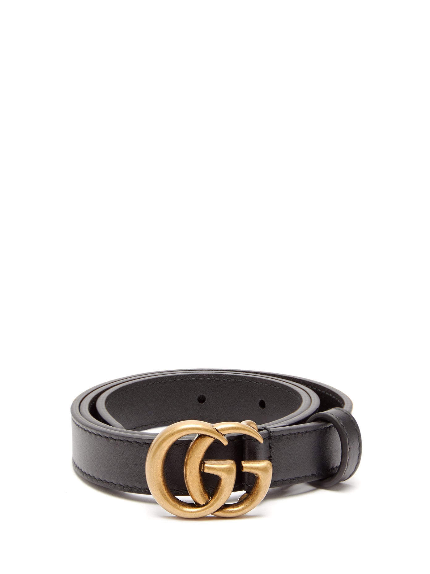 Gucci - Gg Leather Belt | ABOUT ICONS