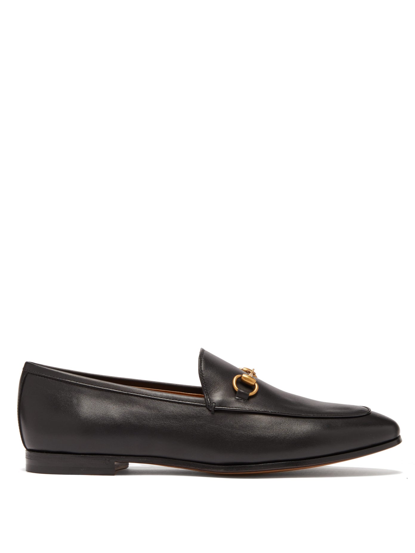 Gucci - Jordaan Leather Loafers | ABOUT ICONS