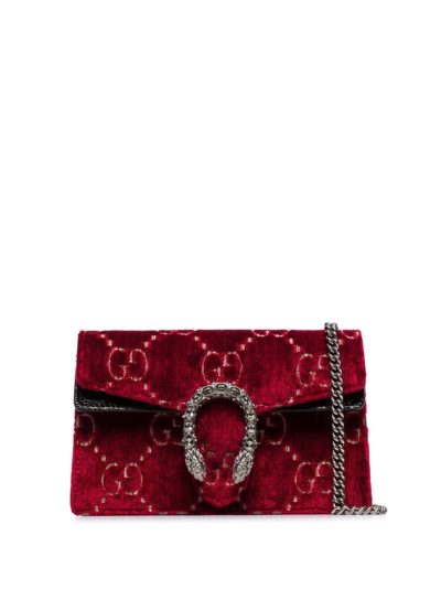 gucci - super mini dionysus gg velvet bag