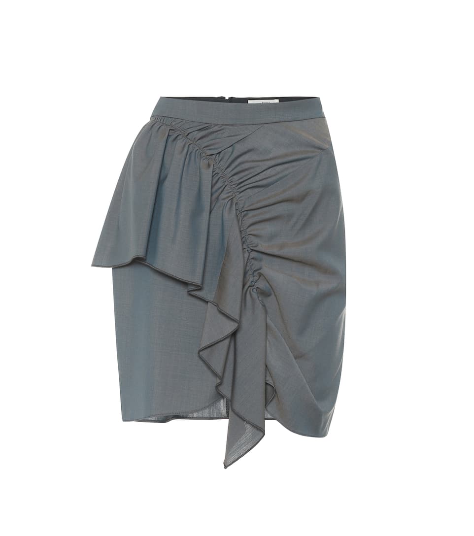 Isabel Marant Étoile - Nely Cotton-Blend Miniskirt | ABOUT ICONS