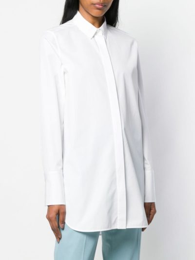 jil sander - long-line classic shirt - look