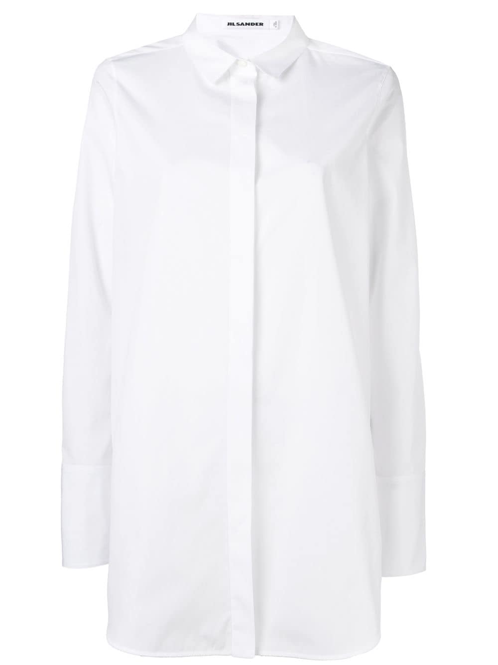 Jil Sander - Long-Line Classic Shirt | ABOUT ICONS