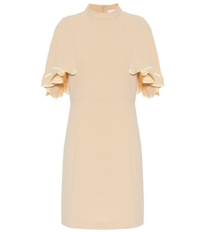 see by chloe - embroidered crepe dress