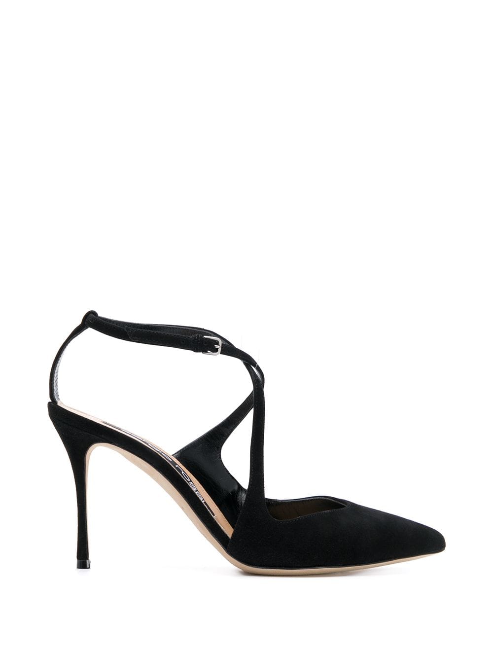 sergio rossi white pump