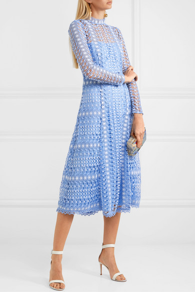 Temperley London - Guipure Lace Midi Dress | ABOUT ICONS