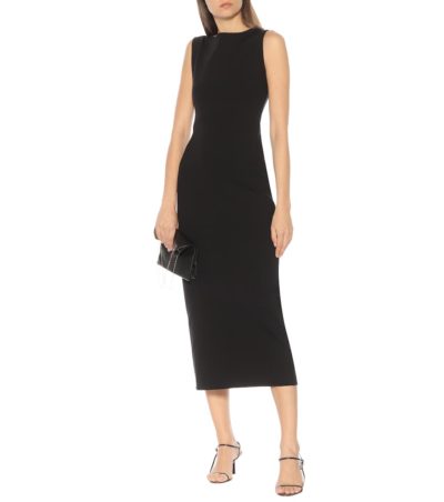 the row - erin scuba maxi dress - look