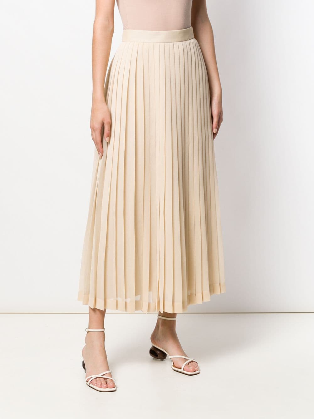 The Row - Long Pleated Skirt | ABOUT ICONS