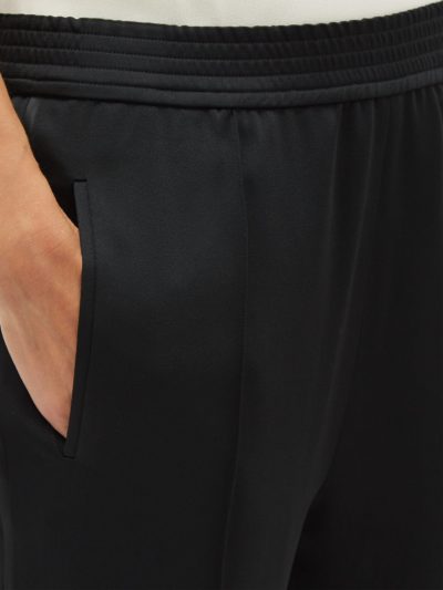 haider ackermann - pleated cotton trousers - look