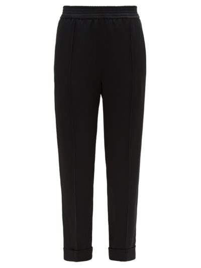 haider ackermann - pleated cotton trousers