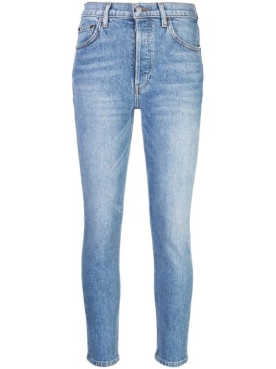 reformation - serena skinny cropped jeans