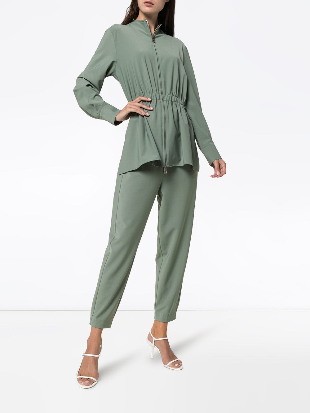 layered jumpsuit