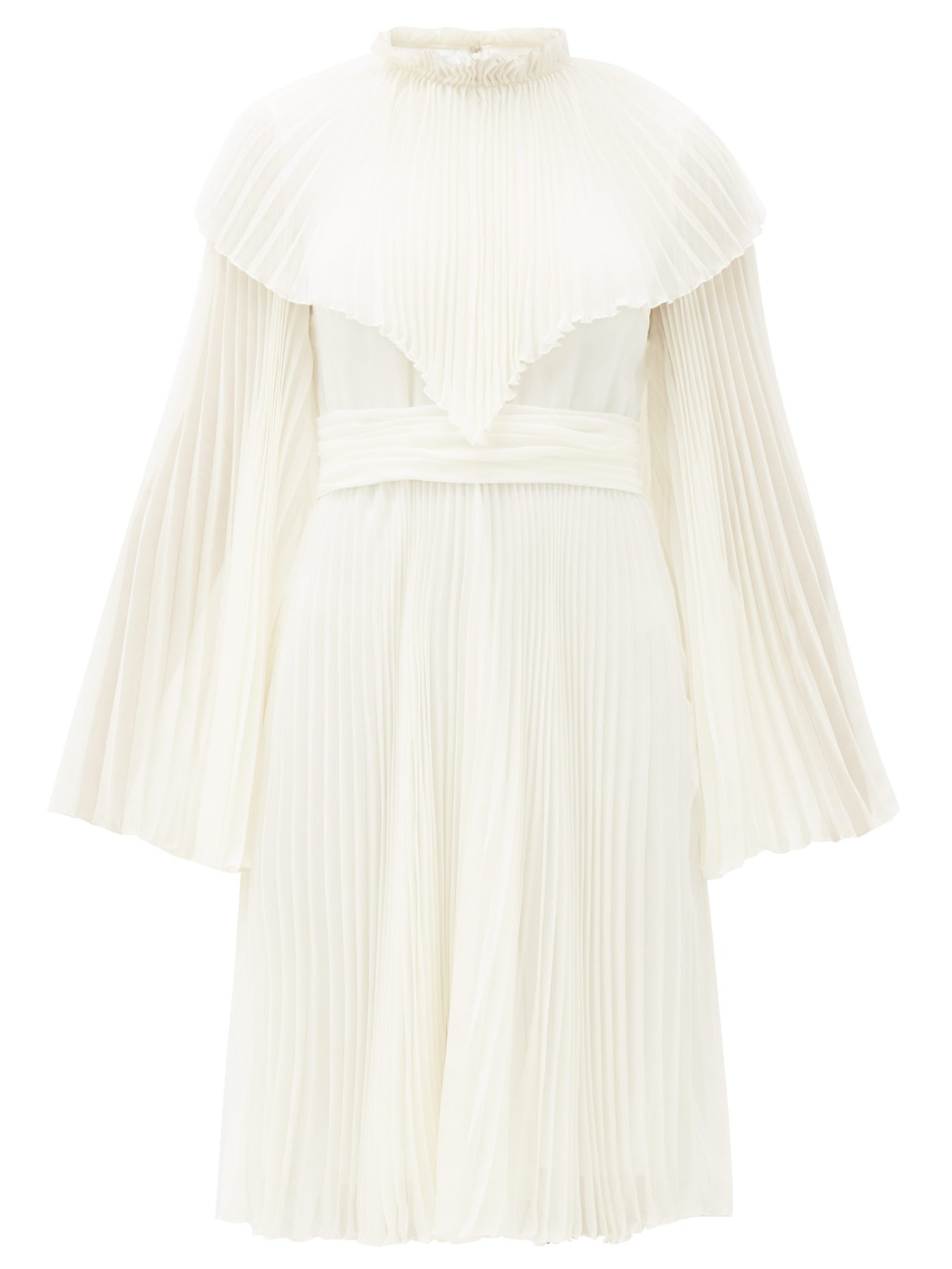 Giambattista Valli - Pleated Silk-Chiffon Dress | ABOUT ICONS