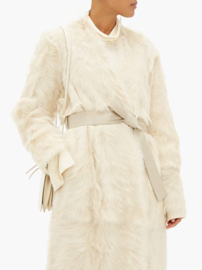 joseph - owin goatskin-shearling coat - look