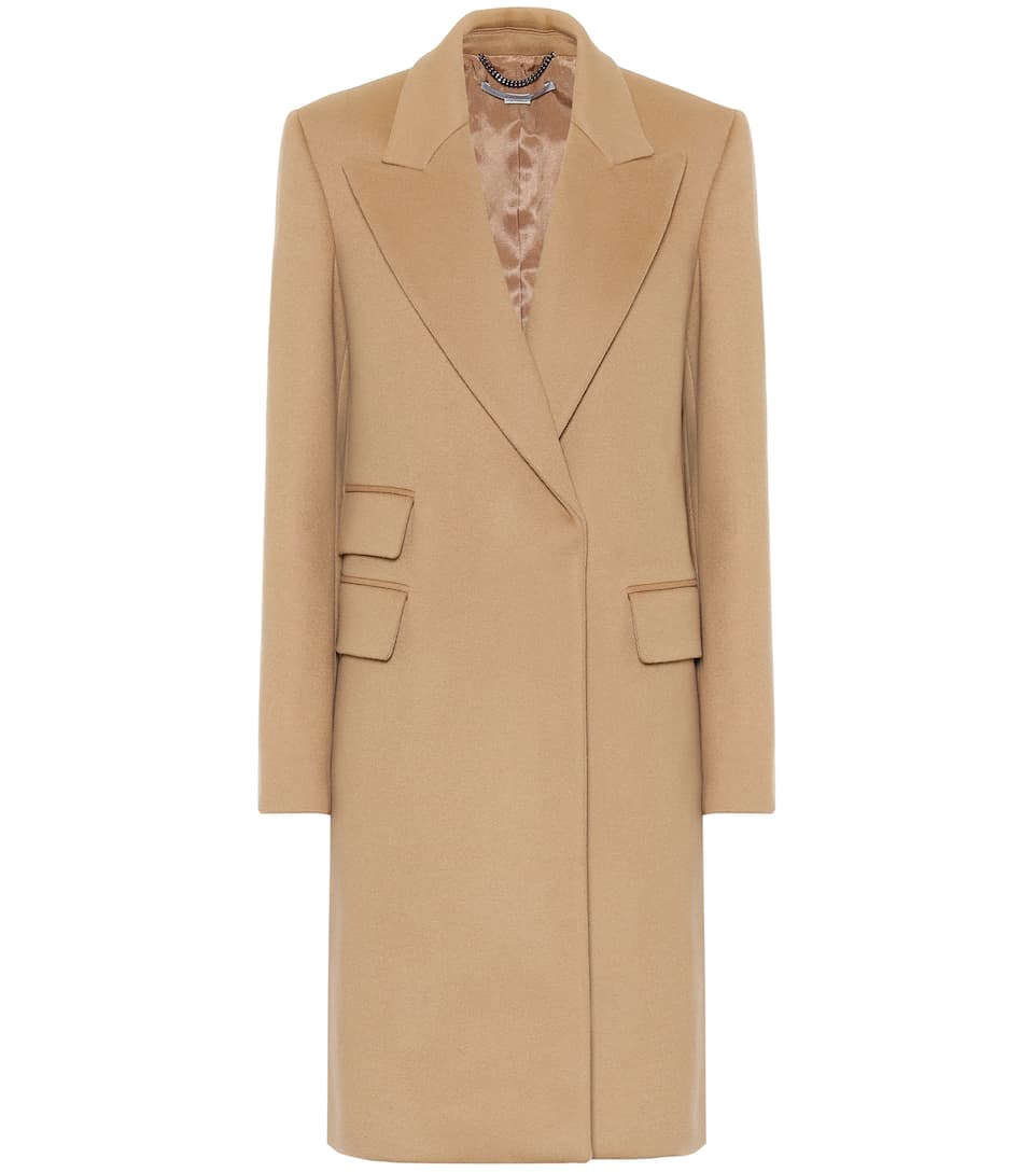 Stella McCartney - Long Wool-Blend Coat | ABOUT ICONS