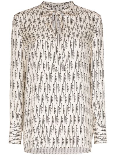 valentino - signature print blouse