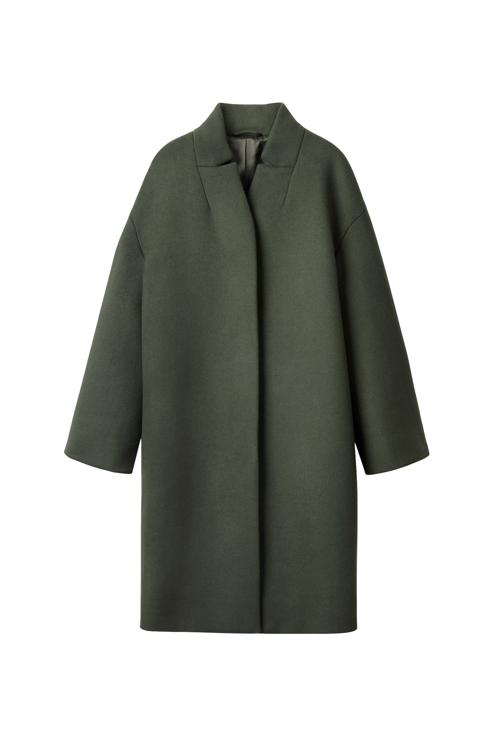 COS - Wool Coat With Stand Colla | ABOUT ICONS