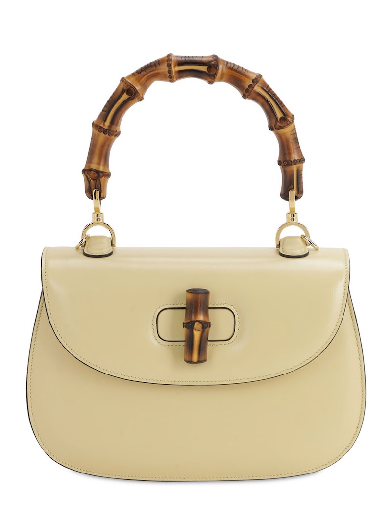 Gucci - Bamboo Classic 2 Azalea Top Handle Bag | ABOUT ICONS
