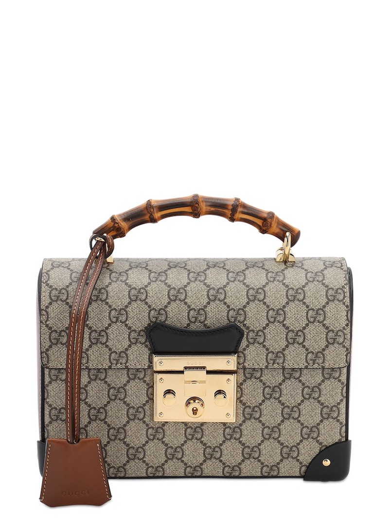 Gucci - Padlock GG Supreme Top Handle Bag | ABOUT ICONS