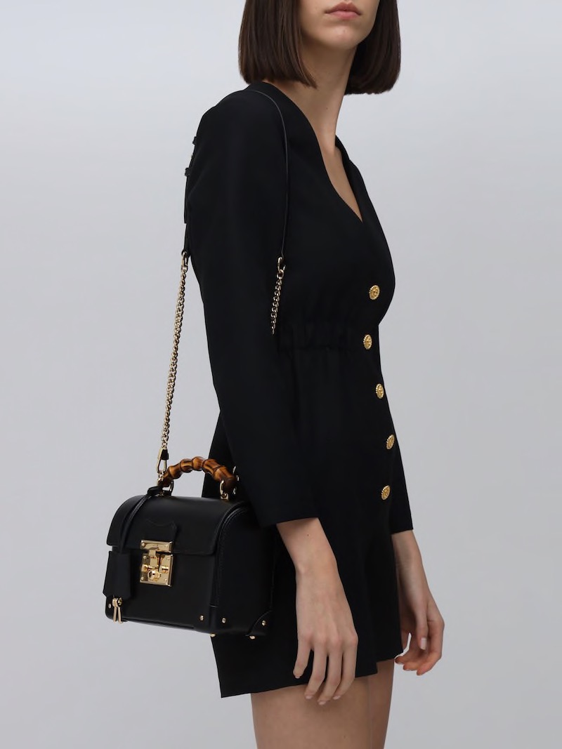 Gucci-padlock-bag - #byLily  Gucci padlock bag, Gucci bag outfit, Fall  trends outfits