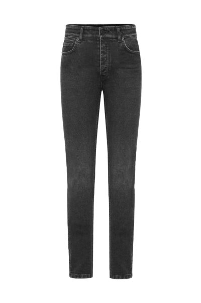 anine bing - jagger jean - black stone
