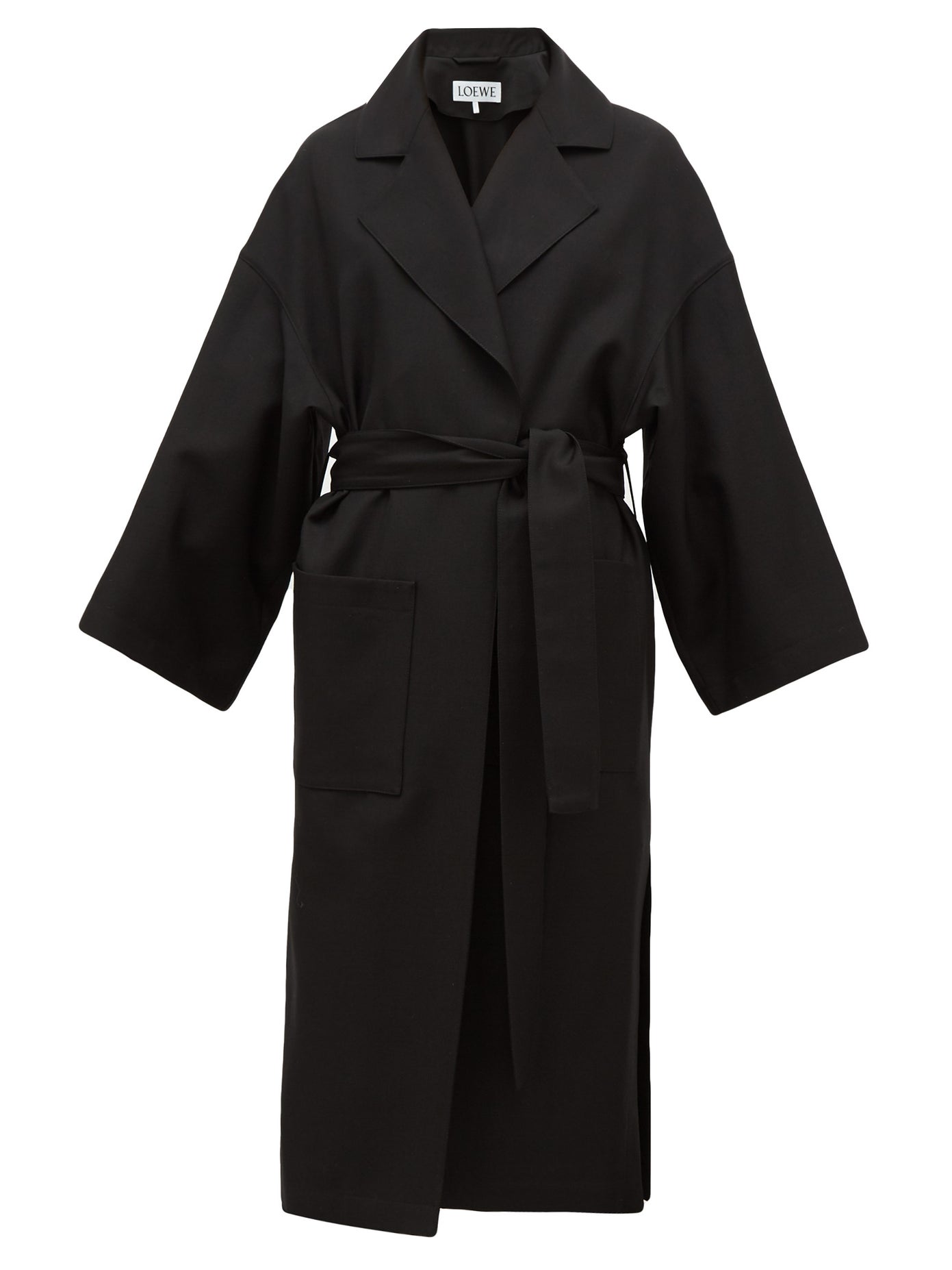 Loewe - Oversized Belted Wool Coat | ABOUT ICONS