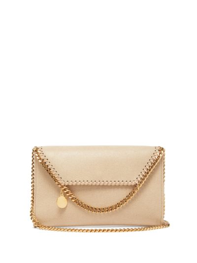 stella mccartney - falabella mini faux-leather cross-body bag