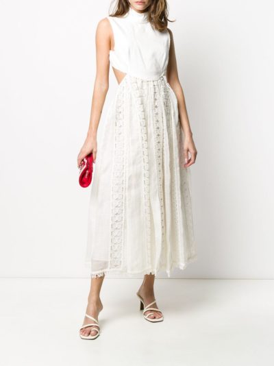 zimmermann - cut out midi dress - look