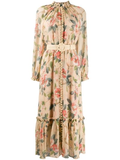 zimmermann - floral midi dress