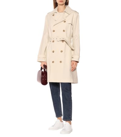 a.p.c. - josephine cotton trench coat - look