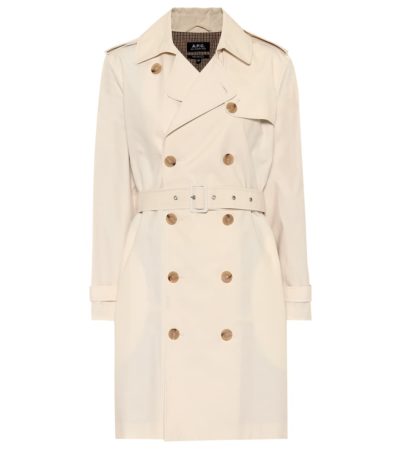 a.p.c. - josephine cotton trench coat