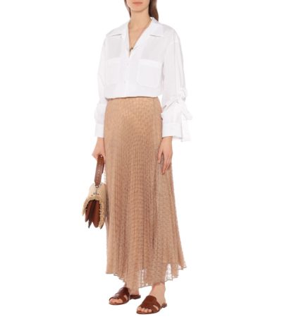 missoni - knit midi skirt - look