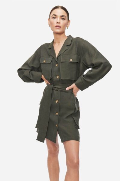 Anine Bing - Kaiden Dress - Willow Green - Look