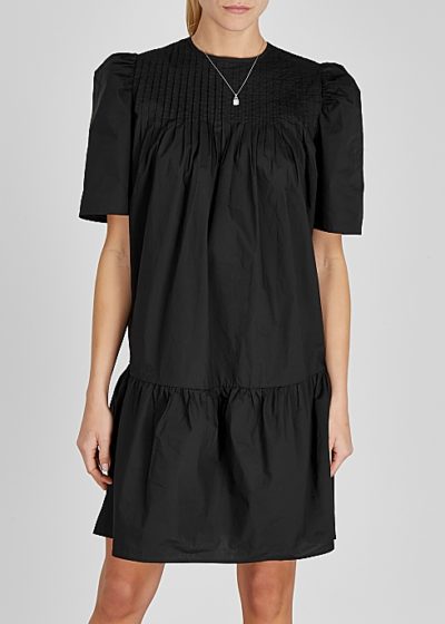 By Malene Birger - Aninah Black Cotton Mini Dress - Look