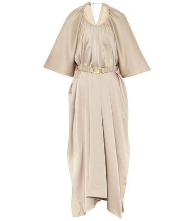 dodo bar or - satin dress - beige