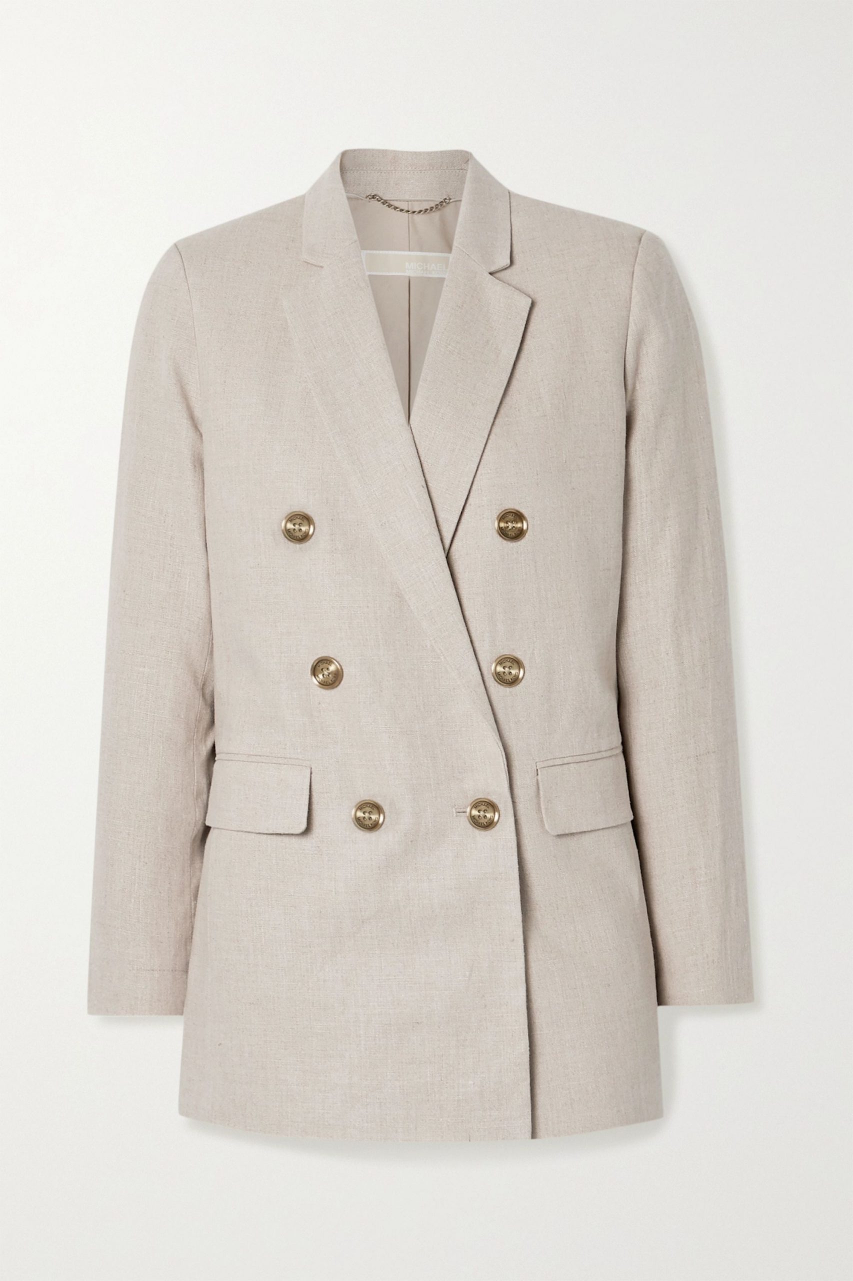 michael kors double breasted blazer